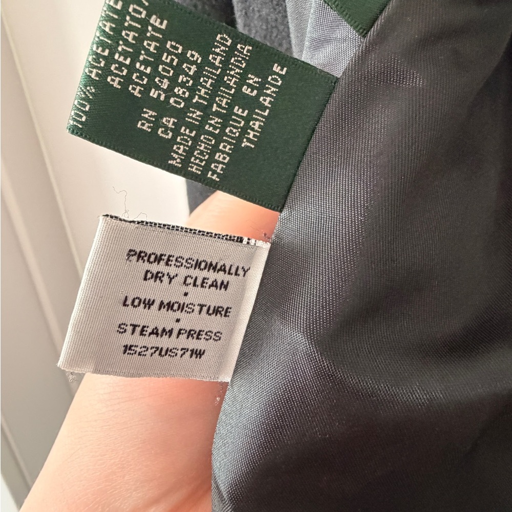 Ralph Lauren Women's Wool and cashmere Black Blazer - Picture 6 of 8